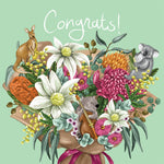Lalaland - Musical Bouquet Critters Greeting Card