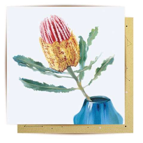 Lalaland - Brillance Banksia Greeting Card
