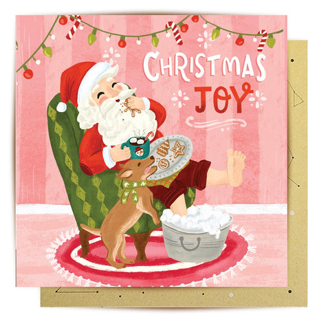 Lalaland - Christmas Joy Greeting Card