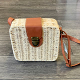 Free Spirit Australia - Wicker Box Shoulder Bag, Natural
