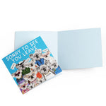 Lalaland - Sorry to See You Leave Greeting Card
