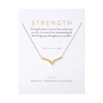 Splosh - Heartfelt Treasures Sterling Silver Necklace, Strength