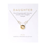 Splosh - Heartfelt Treasures Sterling Silver Necklace, Daughter