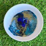 Gemma Michelle Art - Alcohol Ink and Resin Trinket Dish, 11cm