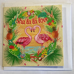 Lalaland - Mini Greeting Card, Sha La La Love