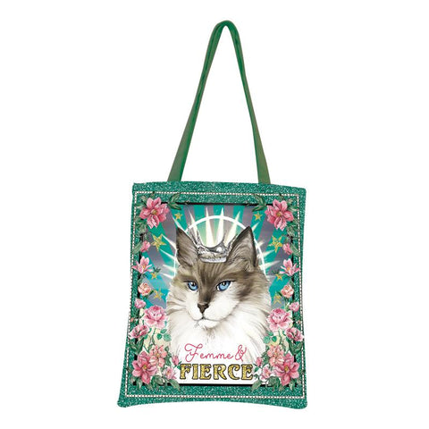 Lalaland - Canvas Tote Bag, Femme and Fierce