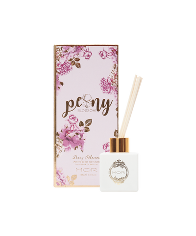 MOR Boutique - Peony Blossom Petite Reed Diffuser 40mls